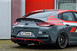 Ingo Noak Gefräßter Heckansatz  mit Finnen für Hyundai i30 Fastback N