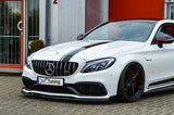 Ingo Noak CUP Frontspoilerlippe  ( nichte passend für Aeropaket) für Mercedes Benz C63 AMG, C205+A205 , Coupe/ Cabrio