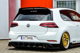 Ingo Noak Gefräßter Heckansatz  mit Finnen + Gefräste Seitenteile für VW Golf 7 GTI TCR