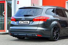 Laden Sie das Bild in den Galerie-Viewer, Ingo Noak Gefräßter Heckansatz in perfekter Race Track Optik mit Finnen aus ABS, nur für Kombi passend für Ford Focus Turnier, MK3