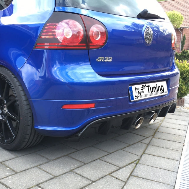 Ingo Noak Heckeinsatz DTM F1 Look, nur passend an Model R32 für VW Golf 5, R32, 1K