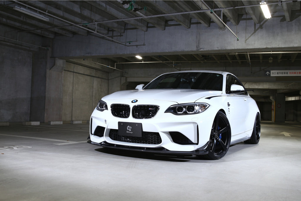 3DDesign Carbon Canards für BMW F87 M2