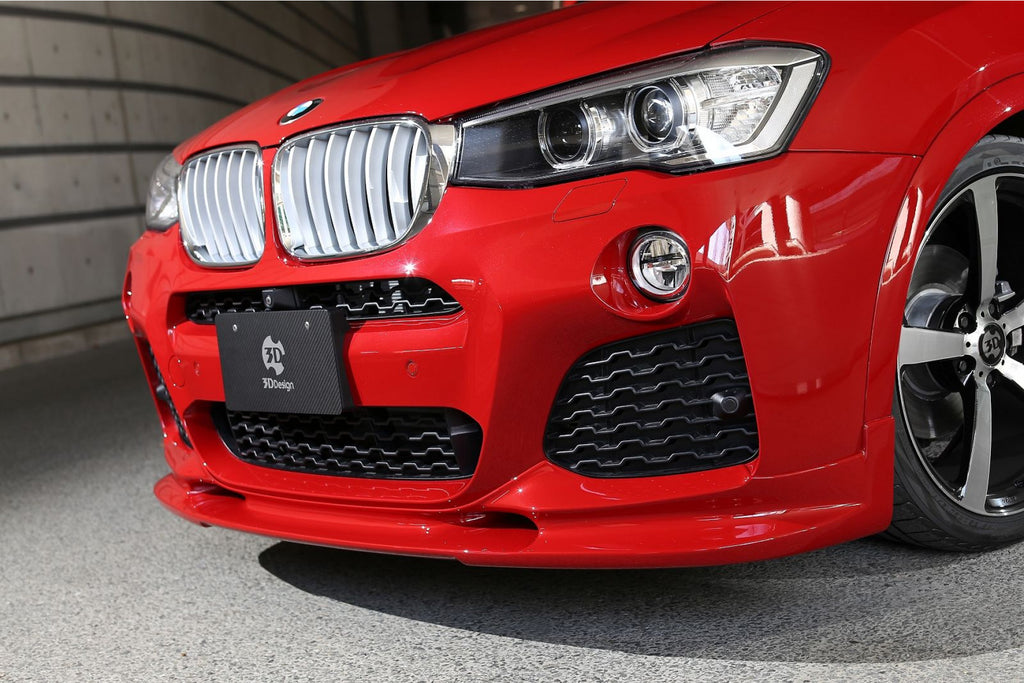 3DDesign PUR Frontlippe für BMW F26 X4 mit M-Paket