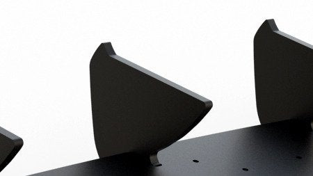 Maxton Design Robuste Racing Heckschürze passend für V.1 VW Golf 8