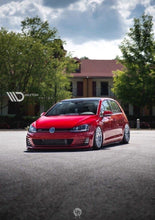 Laden Sie das Bild in den Galerie-Viewer, Maxton Design Front Ansatz passend für V.1 VW Golf 7 GTI  schwarz Hochglanz