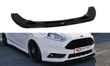 Laden Sie das Bild in den Galerie-Viewer, Maxton Design Front Ansatz passend für V.2 Ford Fiesta ST Mk7 FL schwarz Hochglanz