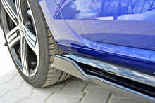 Laden Sie das Bild in den Galerie-Viewer, Maxton Design Seitenschweller Ansatz passend für VW GOLF 7 R Facelift schwarz Hochglanz