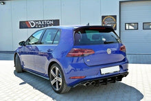 Laden Sie das Bild in den Galerie-Viewer, Maxton Design Diffusor Heck Ansatz passend für Heckschürze passend für VW GOLF 7 R FL