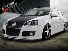 Laden Sie das Bild in den Galerie-Viewer, Maxton Design Front Ansatz passend für VW GOLF 5 GTI VOTEX schwarz Hochglanz
