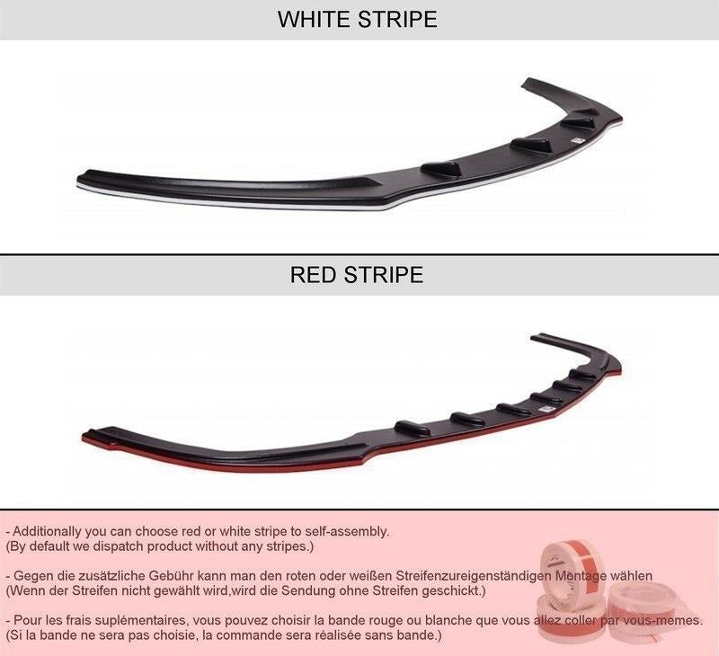 Maxton Design Front Diffuser V.2 Audi A4 B7 schwarz Hochglanz