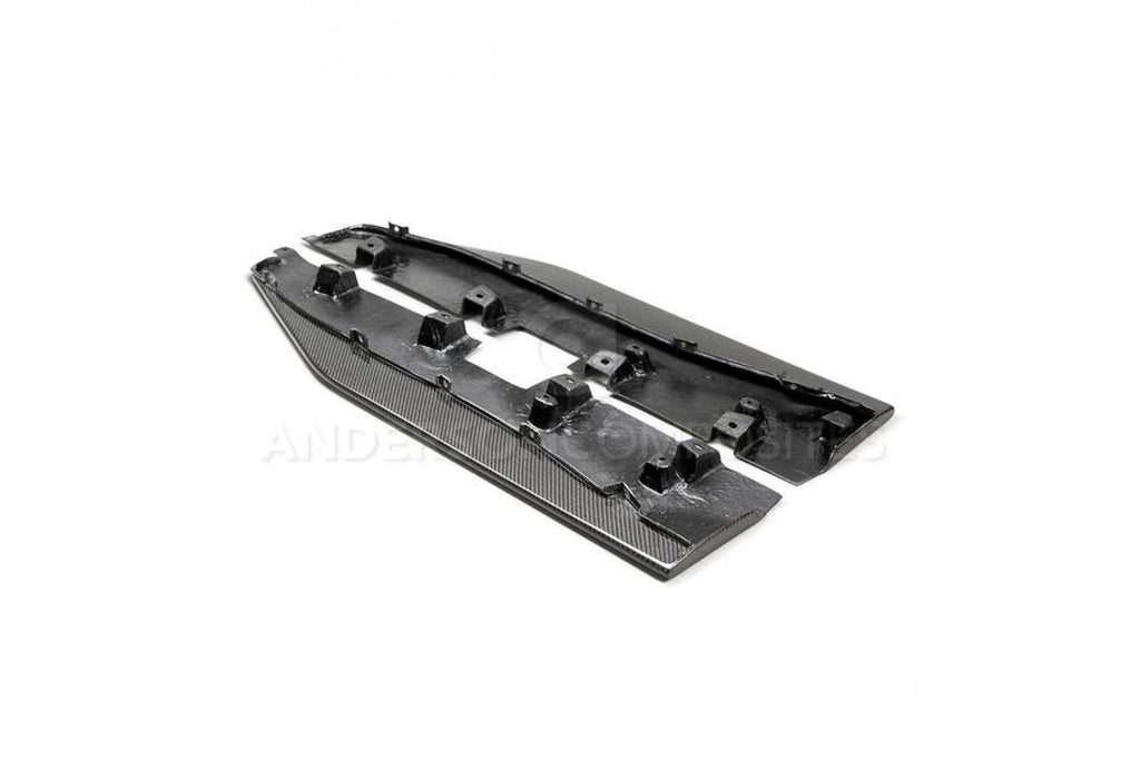 Anderson Composites Carbon Erweiterungen Seitenschweller für Ford Shelby Gt500 2020 Style GT500