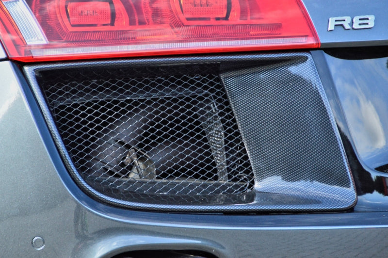 Ingo Noak Luftauslässe für hintere Stoßstange inkl. Racinggitter für Audi R8, 42