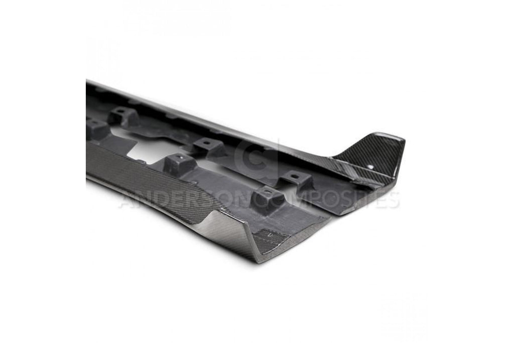 Anderson Composites Carbon Seitenschweller Splitter für Mustang Shelby GT350 und GT350R 2015-2018