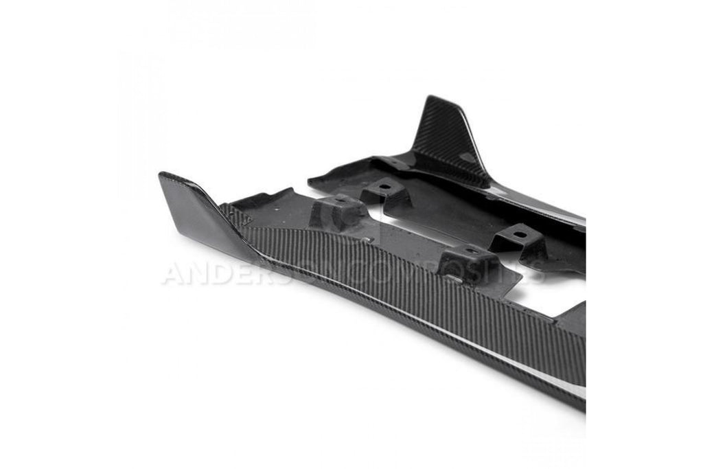 Anderson Composites Carbon Seitenschweller Splitter für Mustang Shelby GT350 und GT350R 2015-2018