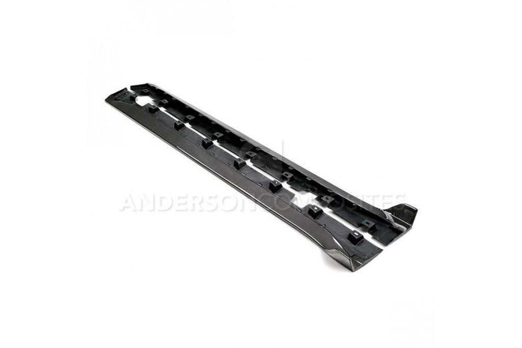 Anderson Composites Carbon Seitenschweller Splitter für Mustang Shelby GT350 und GT350R 2015-2018