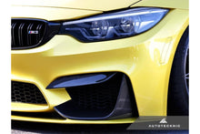 Laden Sie das Bild in den Galerie-Viewer, Autotecknic Carbon Splitter Frontschürzen Verkleidung für BMW F8X M3 M4