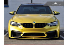 Laden Sie das Bild in den Galerie-Viewer, Autotecknic Carbon Splitter Frontschürzen Verkleidung für BMW F8X M3 M4