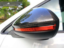Laden Sie das Bild in den Galerie-Viewer, AutoTecknic Ersatz Carbon Spiegelkappen - VW Golf 7 GTI/R/MK7 VORFACELIFT