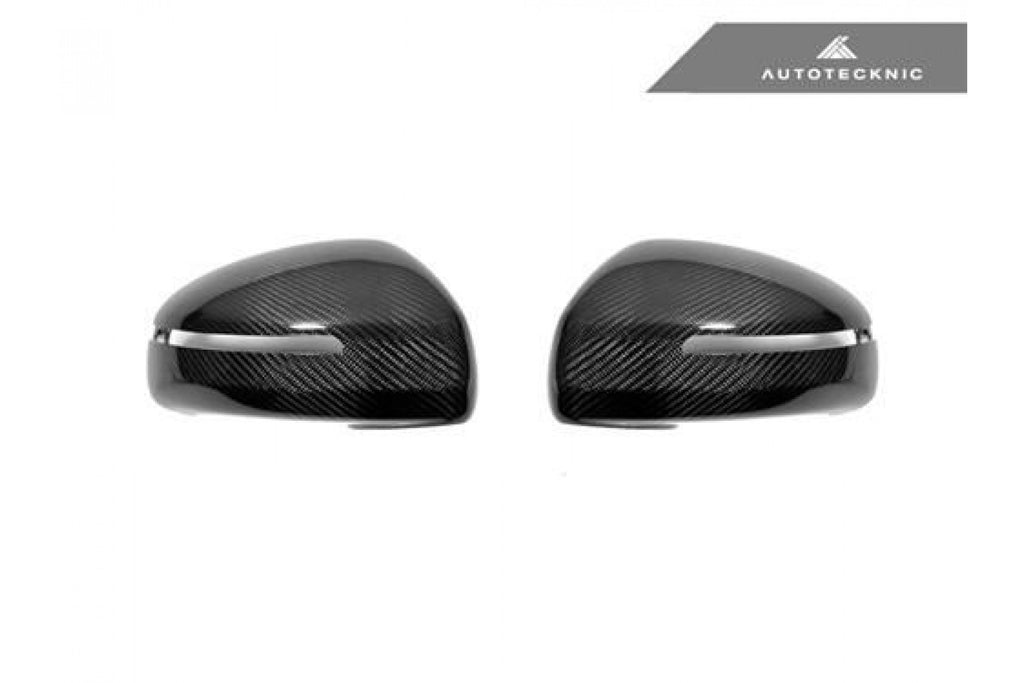 AutoTecknic Ersatz Carbon Spiegelkappen für Audi 8J MK2 TT/TTS 2007-2014 | R8 2007-2012 mit Side Assist