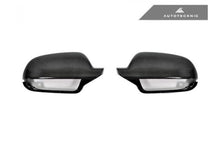 Laden Sie das Bild in den Galerie-Viewer, AutoTecknic Ersatz Carbon Spiegelkappen für Audi B9 A4/S4 | A5/S5 ohne Side Assist