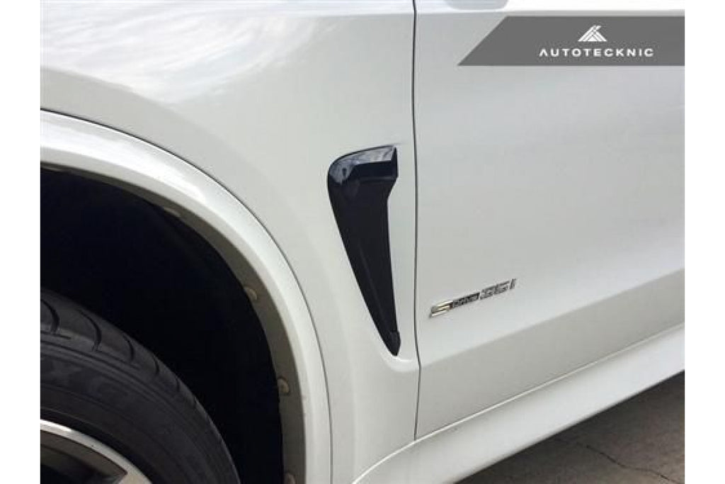 AutoTecknic Stealth Schwarze Kotflügelblende für F15 X5