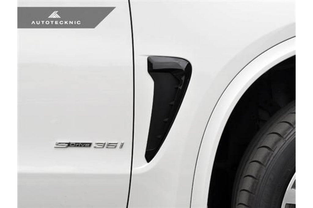 AutoTecknic Glazing Black Kotflügelblende für F15 X5