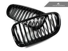 Laden Sie das Bild in den Galerie-Viewer, AutoTecknic Stealth Black Kühlergrill für F10 5er auch M5