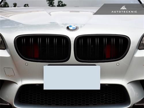 AutoTecknic Stealth Black Doppellamellen Kühlergrill für F10
