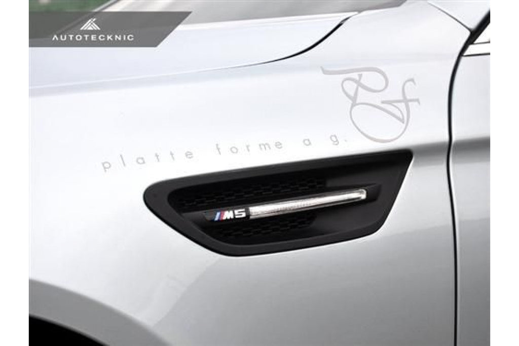 AutoTecknic Stealth Black Kotflügelgitter für F10 M5