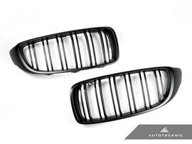 AutoTecknic Stealth Black Kühlergrill für Doppellamellen für F32/F33/F36 | F80/F82/F83 M3/M4