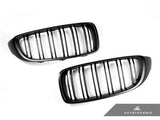 AutoTecknic Stealth Black Kühlergrill für Doppellamellen für F32/F33/F36 | F80/F82/F83 M3/M4