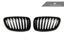AutoTecknic Stealth Schwarze Kühlergrill für F22 2er