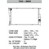 CSF Wärmetauscher Wasserkühler für BMW E-Serie 1M 135i 335 Handschalter