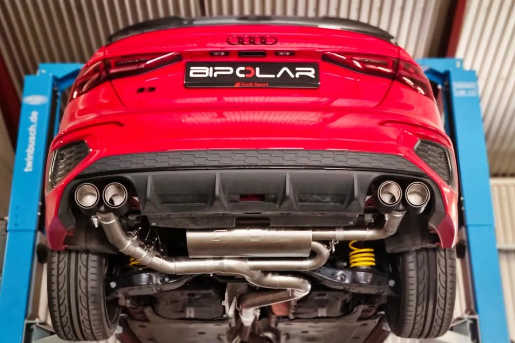 Grail Abgasanlage Audi S3 8Y  an HJS Sportback