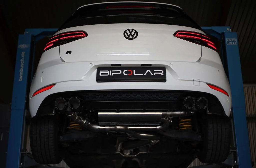 Grail Abgasanlage Golf 7 R FL  an HJS DNUE (OPF)