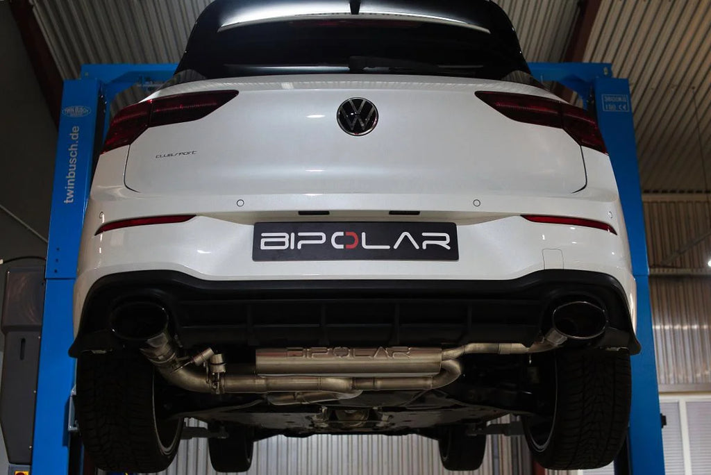 Grail Abgasanlage Golf 8 GTI Clubsport (DNFC) 3.5-Zoll e an HJS
