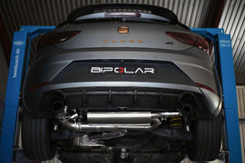 Grail Abgasanlage Seat Leon Cupra R (CJXG) 3-Zoll e an HJS glasperlengestrahlt (kostenfrei)