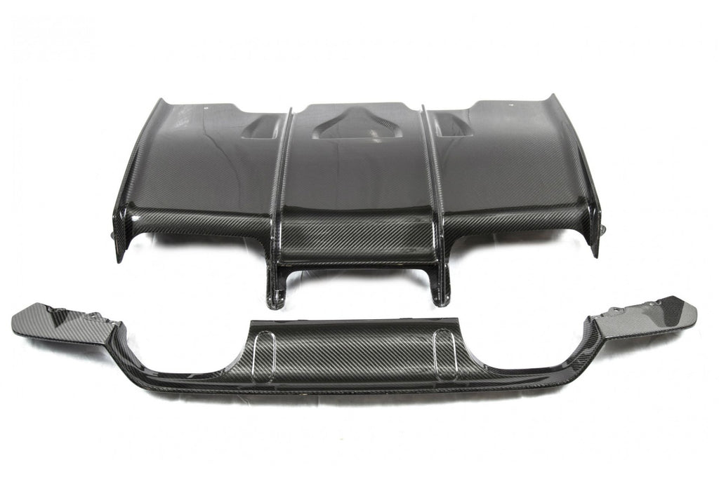 PSM Dynamic Carbon Diffusor mit Unterbodendiffusor für BMW 3er F80 M3 F82 F83 M4