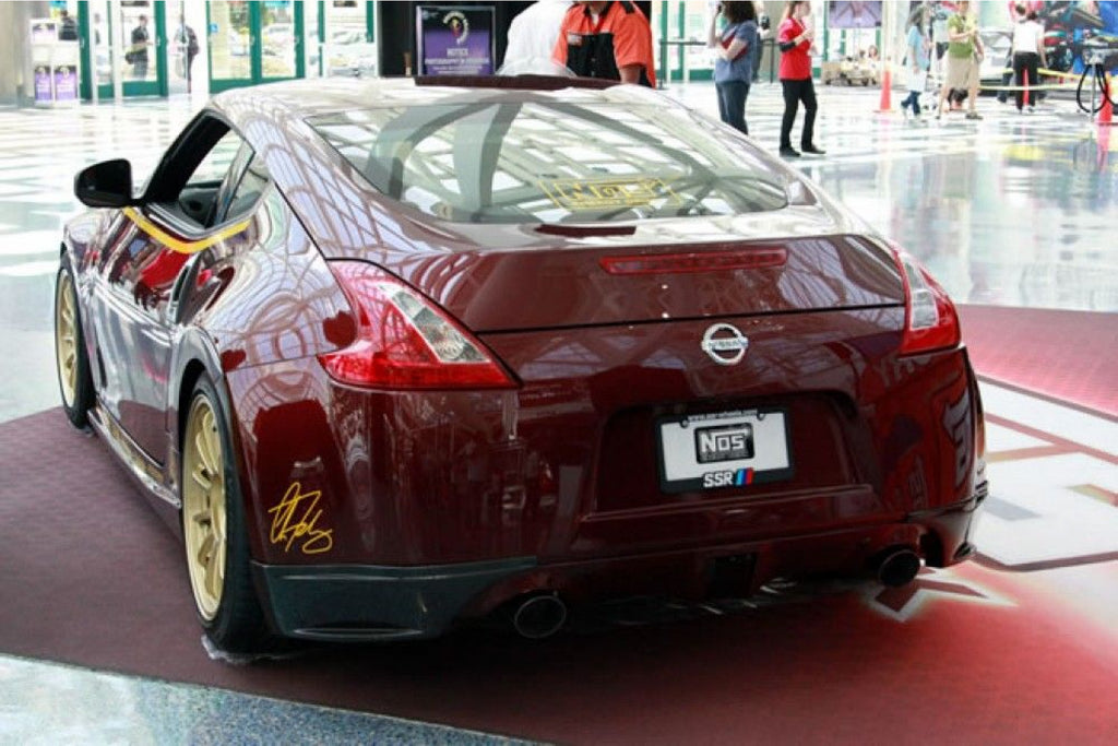 Seibon Carbon Heck/StoÃŸstange für Nissan 370Z 2009 - 2010 StoÃŸstangen Verkleidung hinten SR-Style