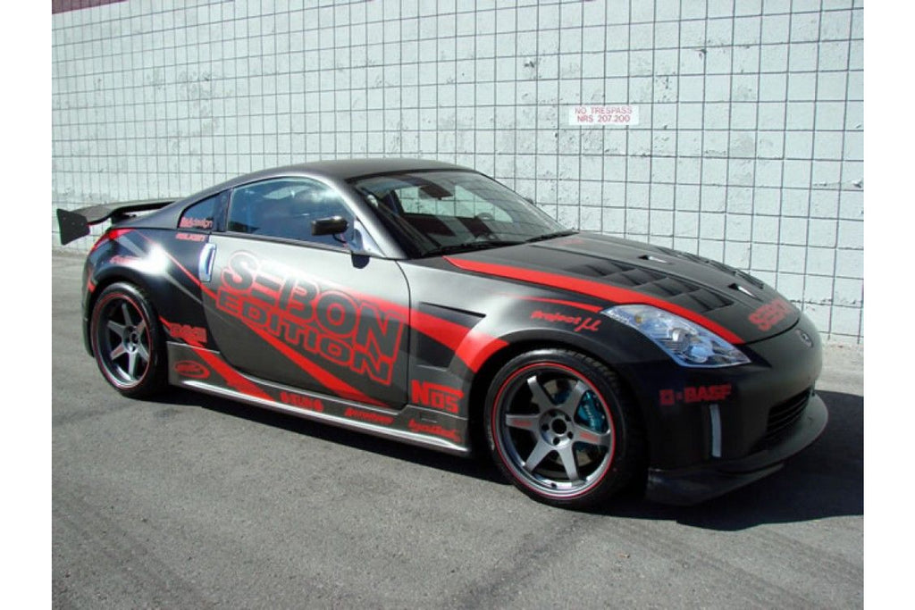 Seibon Carbon Kotflügel für Nissan 350Z 2002 - 2008 WIDE-Style